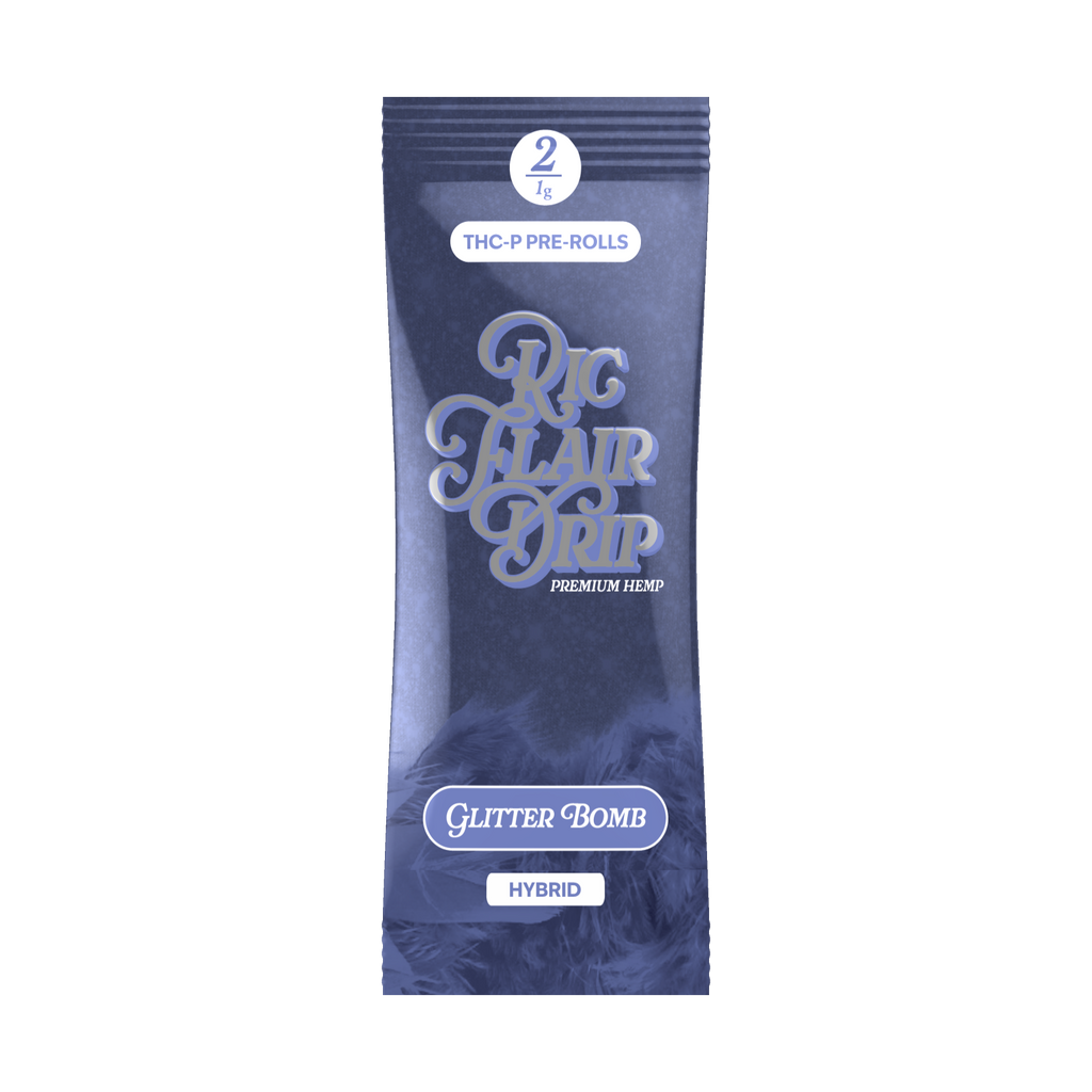 Ric Flair Drip - 2pk Thcp Pre Rolled Joints - 2g -  Glitter Bomb
