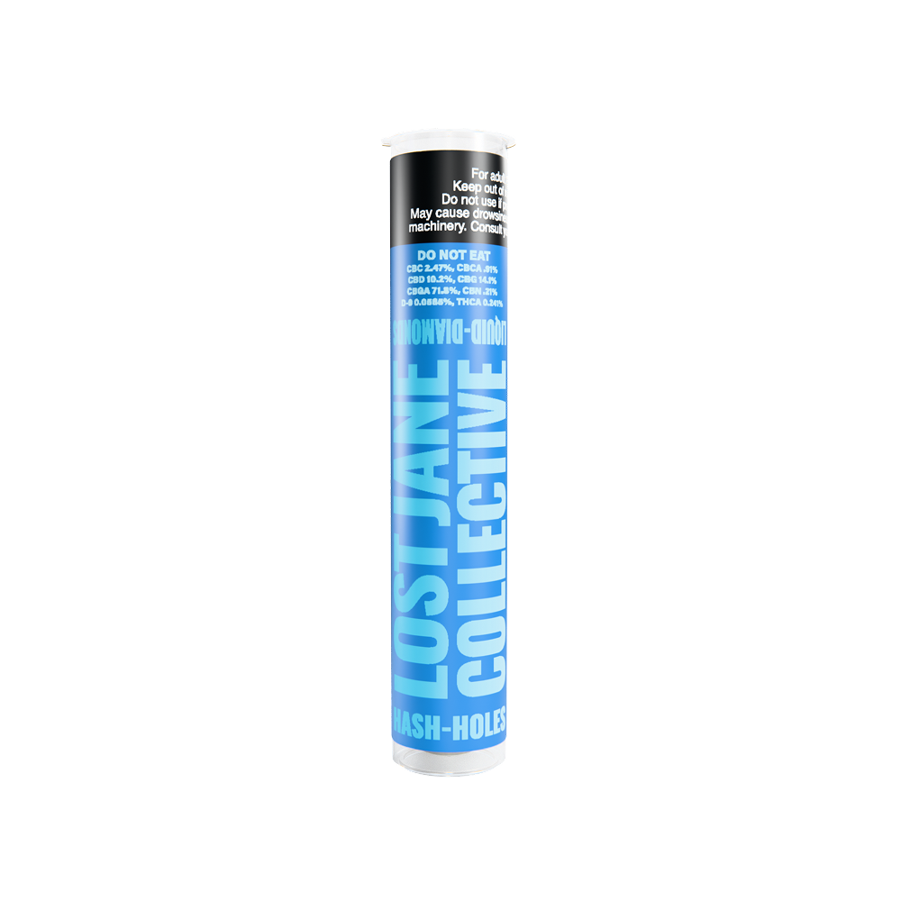 Lost Jane Liquid Diamond Hash Holes - 20ct Display - Blue Razz Diesel