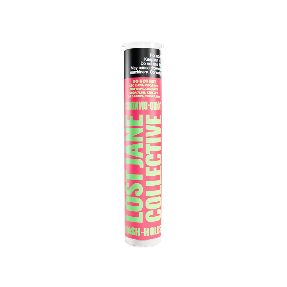Lost Jane Liquid Diamond Hash Holes - 20ct Display - Watermelon Warhead