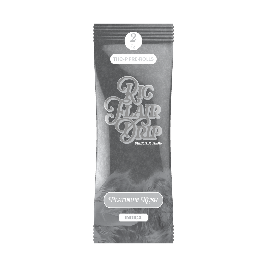 Ric Flair Drip - 2pk Thcp Pre Rolled Joints - 2g -  Platinum Kush