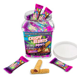Crispy Blunts D9 Minis 40pc Bins - 30mg Each - Hazelnut Milk Chocolate