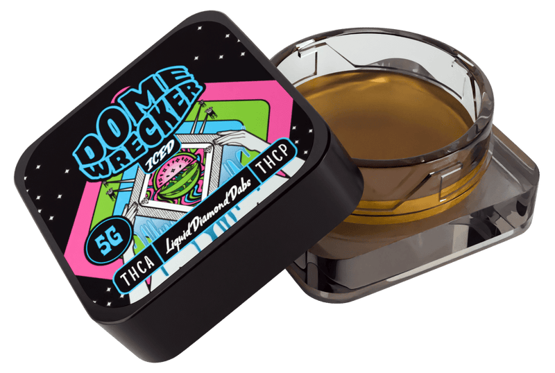 Domewrecker 5g Thca/Thcp Liquid Diamond Dabs - Sativa - Watermelon Runtz Ice - Bandit Distribution