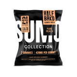 Half Bak'd - D9 SUMO THCa/THCp/D9 Gummies - 30ct Display - Pure Peach