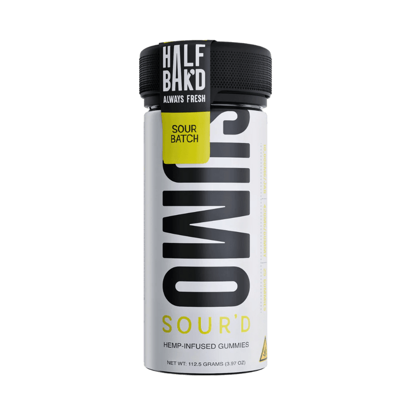 Half Bak'd Sumo Sour'D Gummies - 25ct - Sour Batch - Bandit Distribution