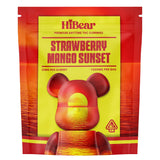 HiBear Gummies - 20pc - Strawberry Mango Sunset - D9/THCp/THCv - 1000mg - Bandit Distribution