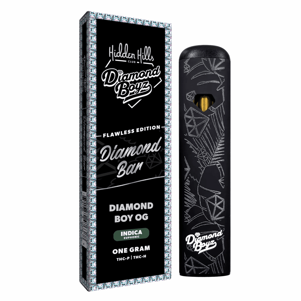 Hidden Hills Diamond Boyz 1g Disposable - Flawless Edition - Diamond Boy OG - Bandit Distribution