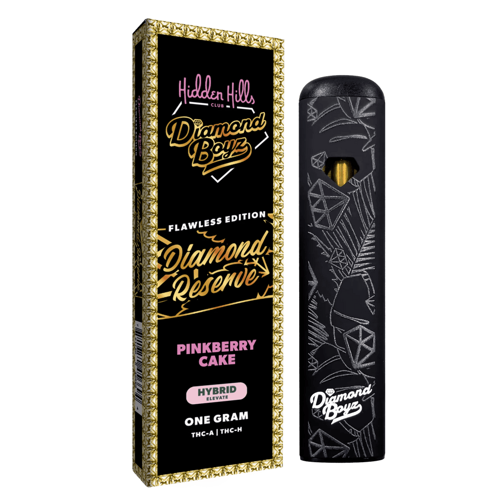 Hidden Hills Diamond Reserve 1g Disposable - Flawless Edition - Pinkberry Cake - Bandit Distribution