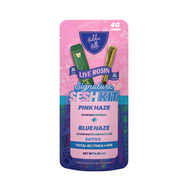 blue haze vape Hidden Hills Signature Sesh Kit -2g Live Rosin Dispo + 2g Hash Hole Co –  Bandit Distribution