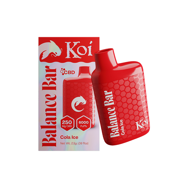 Koi Balance Bars - CBD Vape - 250mg CBD Isolate - Bandit Distribution