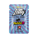 Litty - By The Gram Thca Flower - 50 - 1g Pack Display - Tropical Z - Bandit Distribution