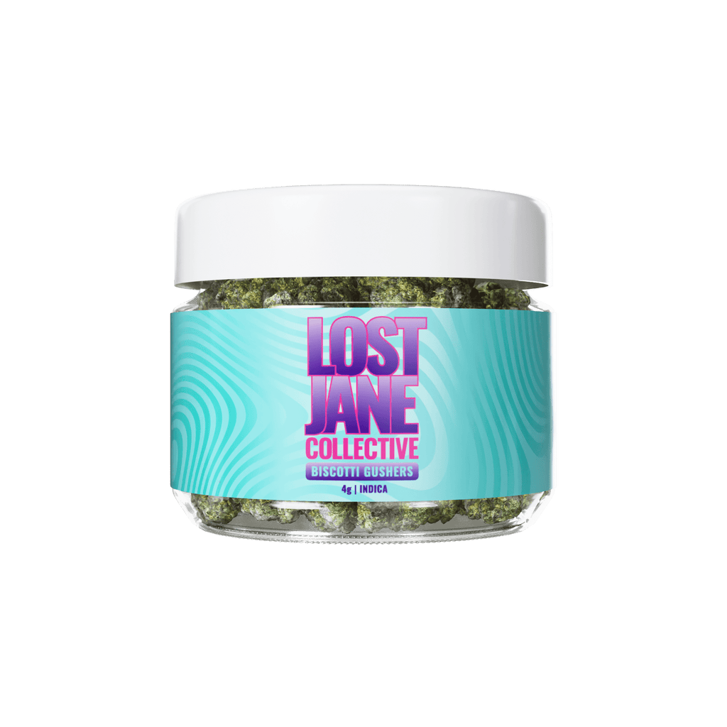 Lost Jane Collective – Biscotti Gushers (4G Jar) - Bandit Distribution
