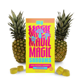 My Magic Shrooms High Potency Gummies - Golden Missile - Pineapple - 10ct - Bandit Distribution