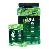 Night Night Sleepy Blend Gummies 20,000mg Bucket - 40packs - Green Apple - Bandit Distribution