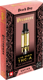 Pressure 3.5g Live resin THCA Cartridge - Peach Pop