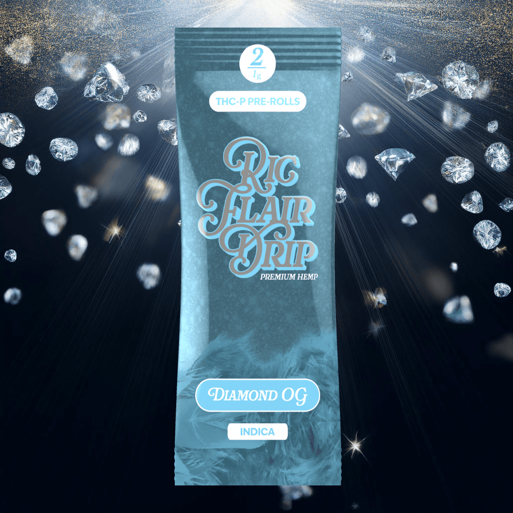 Ric Flair Drip - 2pk Thcp Pre Rolled Joints - 2g - Diamond OG - Bandit Distribution