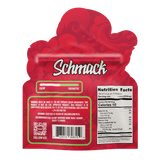 Schmack 10ct THCA Gummies - Liquid Diamonds - Thcp - D9 - 5000mg - Fruit Mania - Bandit Distribution