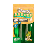 Schmack 2 Pack Sauced Prerolls - Gelato - Indica - 10 Pack Display