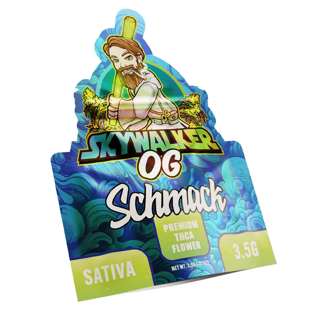 Schmack 3.5g THCA Flower Pouch - Skywalker OG Sativa - Single Pouch - Bandit Distribution