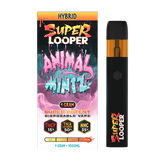 Super Looper THCA-THCP-HHC Super Potent 1g Disposables - Animal Mintz - Bandit Distribution