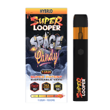 Super Looper THCA-THCP-HHC Super Potent 1g Disposables - Space Candy - Bandit Distribution