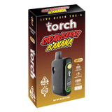 Torch 6g Live Resin Thca Disposables - Strawberry Banana - Sativa - Bandit Distribution