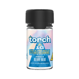 Torch Lil Flames VVS Diamond THCA Dog Walker Pre Rolls - 4g Jar - Berry Blue - 6 Pack Display