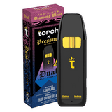 Torch x Pressure Dual Split Flavor THCa Displosables 3g - Candyland x Blue Cherry Gelato