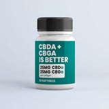 CBDa + CBGa is Better 25mg Softgels - 30/45ct bottle