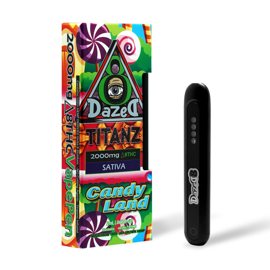 DazeD8 Titanz Delta 8 Disposable 2g - Candyland