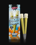Delta Munchies Double Doinks - THCa Diamond Infused Pre Rolls 2pk - Glazed Donut