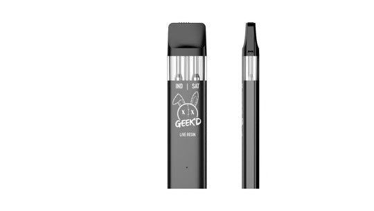 Geek'D Extracts - D8 + THCP Live Resin 2.5 Gram Disposable - RNTZ OG S Bandit Distribution Geek'D Extracts - D8 + THCP Live Resin 2.5 Gram Disposable - RNTZ OG S Bandit Distribution