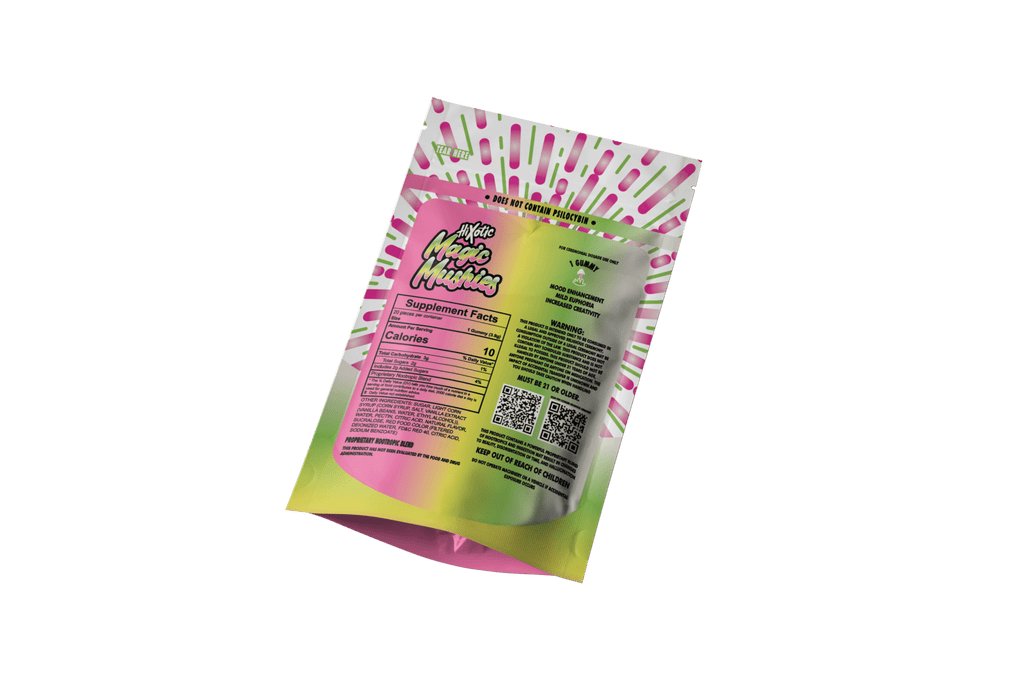 Hixotic Magic Mushies Gummies 20ct - Strawberry Lemonade - HempWholesaler.com