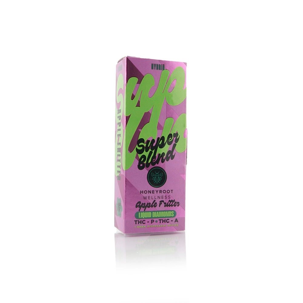 Honeyroot Wellness Super Blend Liquid Diamonds Thca-Thcp - Apple Fritter - HempWholesaler.com