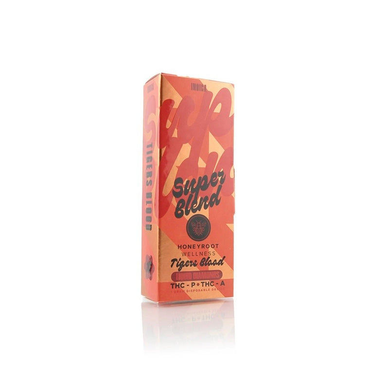Honeyroot Wellness Super Blend Liquid Diamonds Thca-Thcp - Tiger Blood - HempWholesaler.com