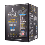 Torch High Potency D9 Thc Seltzers 60mg Per Can - 4pk - Blue Razz Lemonade
