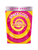 Super Sour Space Heads THC+CBD Gummies  - 900mg - Strawberry Lemonade 15pc
