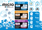 Micro Dot Magic Mushroom Tablets - 10ct Pack - Mandarin Dream