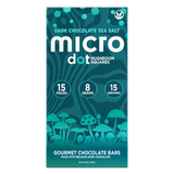 Micro Dot Magic Mushroom Chocolates - 15pc / Bar - 5ct Display - Dark Chocolate Sea Salt