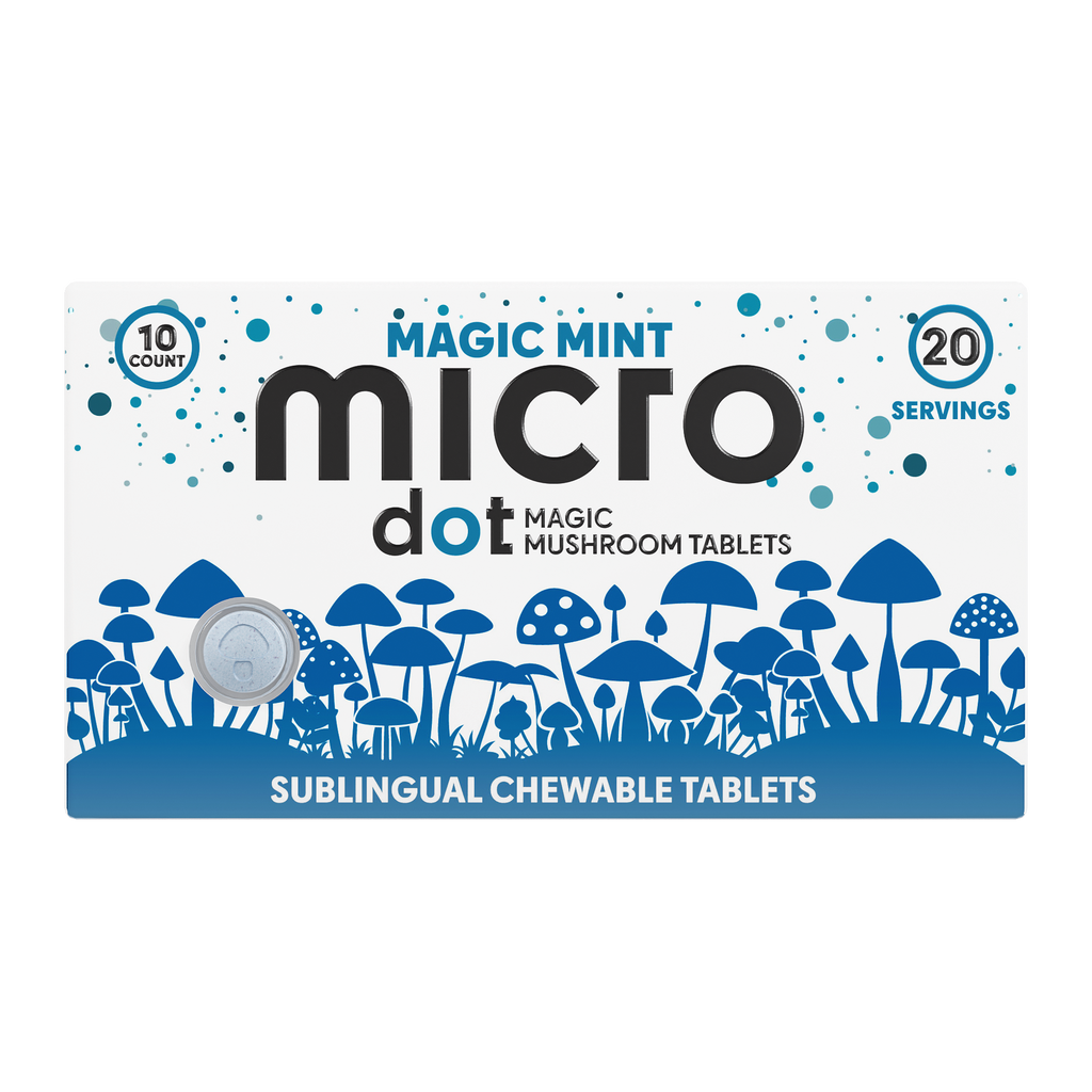 Micro Dot Magic Mushroom Tablets - 10ct Pack - Magic Mint