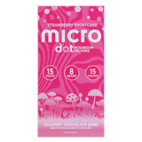Micro Dot Magic Mushroom Chocolates - 15pc / Bar - 5ct Display - Strawberry Shortcake