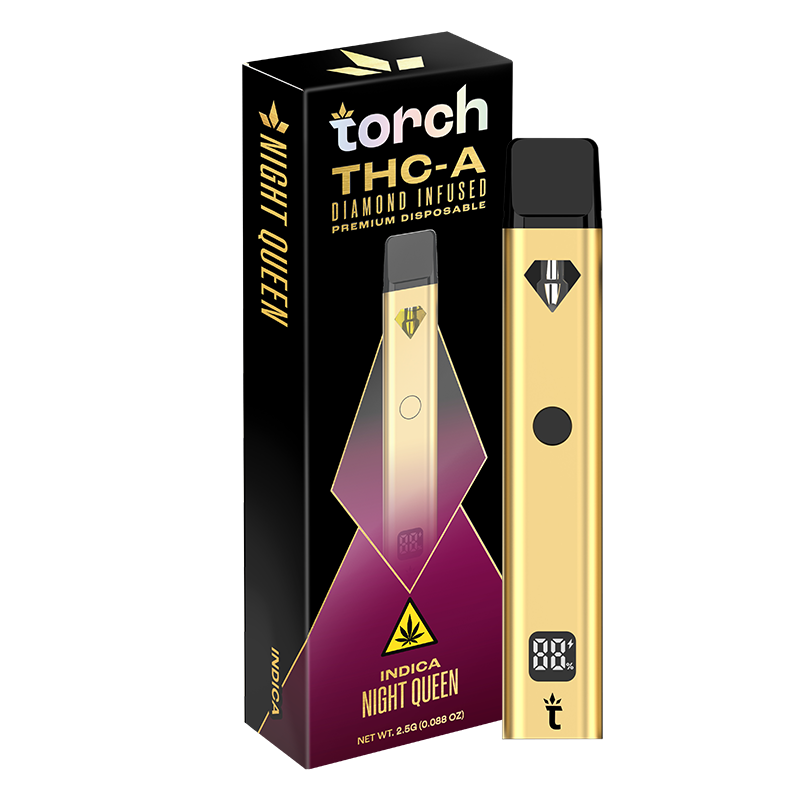 Torch THCA Diamond Infused 2.5g Disposable - Night Queen