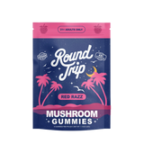Round Trip 4x Mushroom Gummies - Red Razz- 8pk