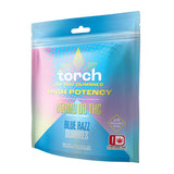 Torch 250mg D9 High Potency Gummies - 10pc Pouch - Blue Razz