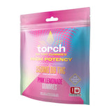 Torch 250mg D9 High Potency Gummies - 10pc Pouch - Pink Lemonade