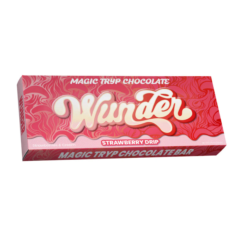Wunder Magic Tryp Chocolate Bars - Strawberry Drip -1ct Bar