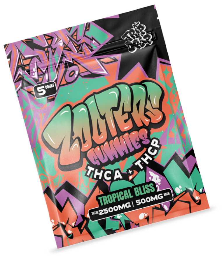 Zooters Gummies  THCA+THCP 500mg - Tropical Bliss