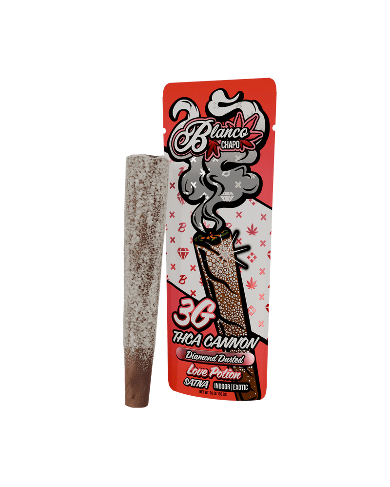 Blanco Chapo Diamond Dusted 3g Thca "Cannon" - Love Potion - Bandit Distribution