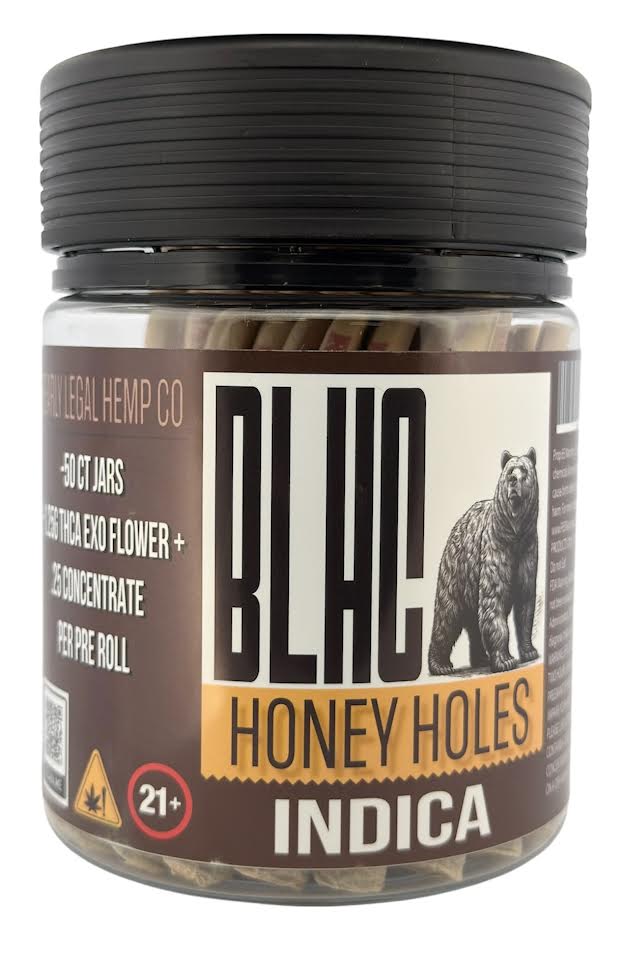 BLHC Donut Holes 50 Pack Thca Pre Rolls - Indica - Bandit Distribution