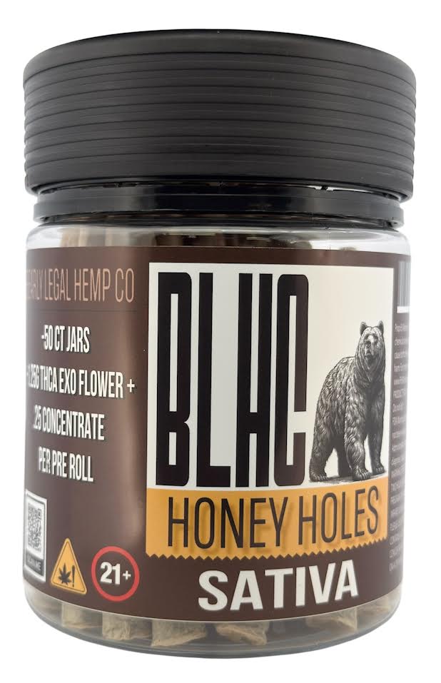BLHC Donut Holes 50 Pack Thca Pre Rolls - Sativa - Bandit Distribution