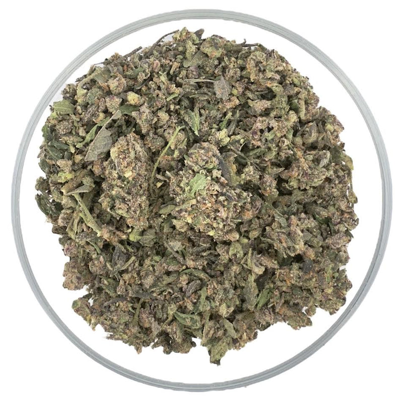 Bulk THCa AAA Exotic Flower Shake - Black Ice (32.62%) - Bandit Distribution